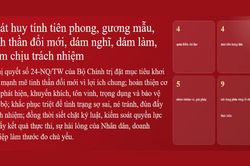 Nghị quyết 24-NQ/TW: Ph&aacute;t huy tinh thần ti&ecirc;n phong, d&aacute;m nghĩ, d&aacute;m l&agrave;m