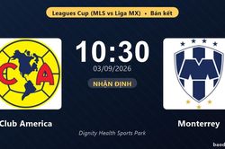 Nhận định Club America vs Monterrey: Tấm vé chung kết chờ chủ nhân