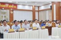 Đồng Nai dự Hội nghị to&agrave;n quốc nghi&ecirc;n cứu, qu&aacute;n triệt v&agrave; triển khai thực hiện một số nghị quyết, chỉ thị của Bộ Ch&iacute;nh trị