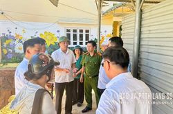 Kiểm tra tiến độ giải phóng mặt bằng dự án đường Lý Thái Tổ kéo dài