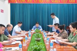 Đối thoại với các hộ dân đã có quyết định cưỡng chế thu hồi đất để thực hiện Dự án Trụ sở làm việc Công an tỉnh Lạng Sơn