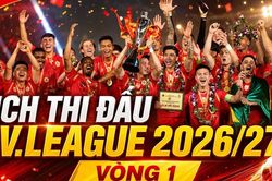 V-League 2026/27 khai màn: Lịch vòng 1 và những trận đấu đáng chờ đợi