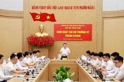 Bí thư Tỉnh ủy Dương Quốc Huy dự sinh hoạt thường kỳ tháng 9/2026 tại Chi bộ Tổng hợp thuộc Đảng bộ Văn phòng Tỉnh ủy