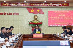 C&ocirc;ng bố quyết định kiểm to&aacute;n tại c&aacute;c cơ quan thuộc Tỉnh ủy L&acirc;m Đồng