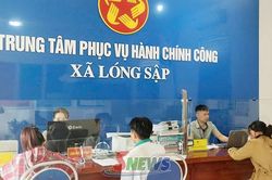 Cải cách hành chính ở xã Lóng Sập