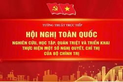 Hội nghị toàn quốc nghiên cứu, học tập, quán triệt và triển khai thực hiện một số nghị quyết,chỉ thị
