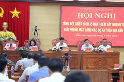 Đắk Lắk: 7 dự án hoàn thành 100% mặt bằng sau chiến dịch 45 ngày đêm