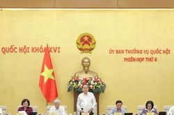 Khai mạc Phiên họp thứ 6 của Ủy ban Thường vụ Quốc hội
