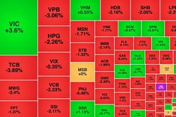 VIC lập kỷ lục mới, nhóm tài chính gây áp lực cho thị trường