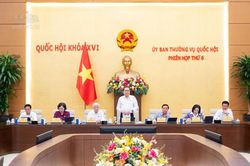 Chủ tịch Quốc hội Trần Thanh Mẫn: Ph&aacute;p luật phải th&aacute;o gỡ điểm nghẽn, khơi th&ocirc;ng nguồn lực, mở đường ph&aacute;t triển