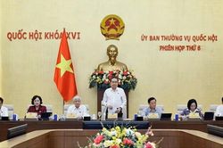 Khai mạc Phi&ecirc;n họp thứ 6 Ủy ban Thường vụ Quốc hội