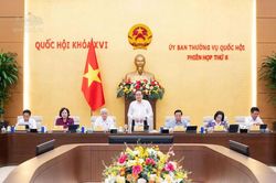 Phi&ecirc;n họp thứ 6 của Ủy ban Thường vụ Quốc hội: Đợt cao điểm về c&ocirc;ng t&aacute;c lập ph&aacute;p