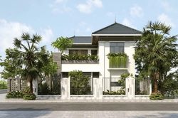 Chi phí xây nhà mái Nhật 2 tầng 90m² khoảng bao nhiêu?