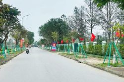 Người dân quê Bác đồng lòng hiến đất mở đường
