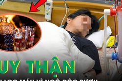 Người đàn ông 39 tuổi suy thận cấp, phải lọc máu sau khi uống rượu