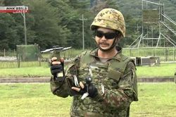 Nhật Bản trình diễn drone tấn công, song liên tục gặp sự cố