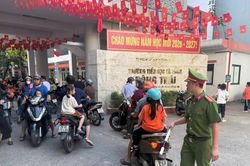 Chủ động bảo đảm ATGT tại cổng trường trước ngày khai giảng năm học mới