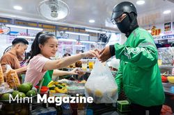 Grab mở thêm 'cánh cửa số' cho tiểu thương chợ Cồn
