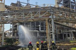 Formosa Hà Tĩnh thông tin về sự cố cháy thiết bị tại lò gió nóng
