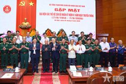 Đại tướng Nguyễn Tân Cương chủ trì Gặp mặt kỷ niệm 81 năm Ngày truyền thống Bộ Tổng Tham mưu tại phía Bắc