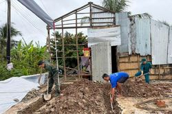 Cà Mau: Những ngày dựng mái ấm nghĩa tình