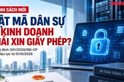 Mật mã dân sự: Ai kinh doanh phải xin giấy phép?