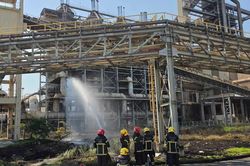 Lò gió nóng tại Formosa Hà Tĩnh gặp sự cố
