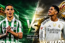 Nhận định Betis vs Real Madrid, 02h00 ngày 5/9: Chuyến đi nhiều cạm bẫy