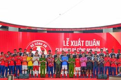 CAND FC ra mắt, mục tiêu sớm giành vé trở lại V-League