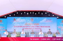 Khởi công xây dựng nhà ở cho cán bộ, chiến sĩ Công an nhân dân tại Hà Tĩnh