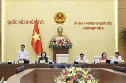 UBTV Quốc hội cho ý kiến về sửa đổi nhiều dự án luật