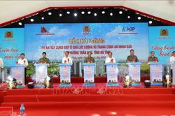 Khởi công dự án nhà ở cho lực lượng Công an tại Hà Tĩnh