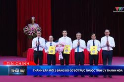 Bản tin Thời sự tối 4/9/2026: Thành lập mới 2 Đảng bộ cơ sở trực thuộc Tỉnh ủy Thanh Hóa