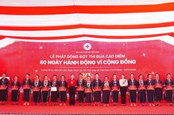 Phát động Đợt thi đua cao điểm '80 ngày hành động vì cộng đồng'
