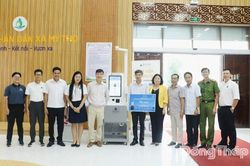 Xã Mỹ Thọ tiếp nhận Trạm khám sức khỏe thông minh Medi-Kiosk