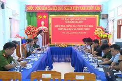Nhơn Châu kiến nghị hỗ trợ bảo đảm thông tin liên lạc, lực lượng y tế trong mùa mưa bão
