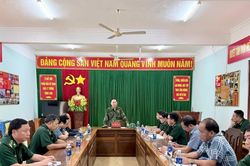 Bí thư Tỉnh ủy Thái Đại Ngọc làm việc với Đồn Biên phòng Ia Pnôn