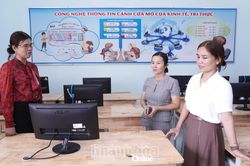 Lãnh đạo xã Vạn Ninh kiểm tra công tác chuẩn bị năm học mới 2026 - 2027