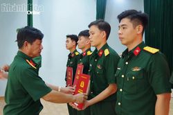 Đảng ủy Quân sự tỉnh Khánh Hòa công bố các quyết định về công tác cán bộ