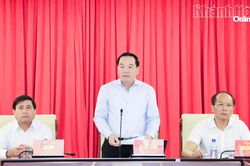 Thường trực Tỉnh ủy Khánh Hòa giao ban công tác tháng 8
