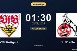 Nhận định VfB Stuttgart vs 1. FC Köln: Điểm nóng cuộc đua tốp đầu