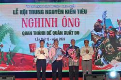 Khai mạc Lễ hội Trung Nguyên Kiến Tiêu phường Phan Thiết lần thứ 15