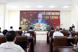 Đảng ủy EVNNPT tham dự Hội nghị toàn quốc quán triệt và triển khai thực hiện một số Nghị quyết, Chỉ thị của Bộ Chính trị
