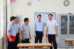 Thái Nguyên gấp rút sửa chữa, hoàn thiện trường lớp sẵn sàng năm học mới
