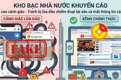 Kho bạc Nhà nước cảnh báo giả mạo tên, logo để lừa đảo trên mạng