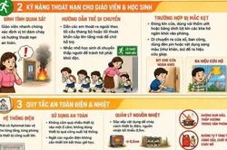 Trang bị kỹ năng phòng cháy, thoát nạn cho trẻ