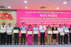 Cà Mau hoàn thành 1.069 căn nhà cho hộ khó khăn