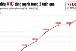 Vingroup lập kỷ lục, Việt Nam lần đầu có doanh nghiệp vốn hóa chạm 2 triệu tỷ đồng