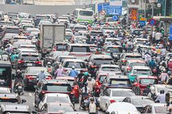 Hà Nội: Nút Nguyễn Chí Thanh - Đê La Thành tắc từ sáng, sau 5/9 còn đến mức nào?