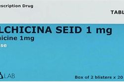 Thu hồi toàn quốc lô thuốc Colchicina Seid trị gout do không đạt tiêu chuẩn